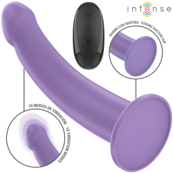 Intense - Eddie Vibrateur 17,5 Cm 10 Vibrations Violet Télécommande